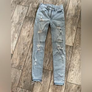 American Eagle High Rise Jeggings Size 00